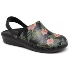 SUECOS  ODEN JUNGLE FUSION PRINT κωδ.2107 ΜΑΥΡΟ ΦΛΟΡΑΛ..